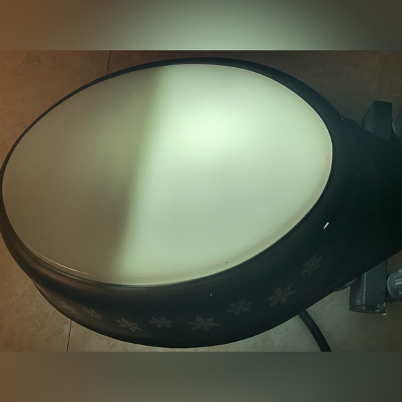 Vintage Pyrex ‘Snowflake’ pattern black #043 2 piece divided casserole set - Picture 11 of 13